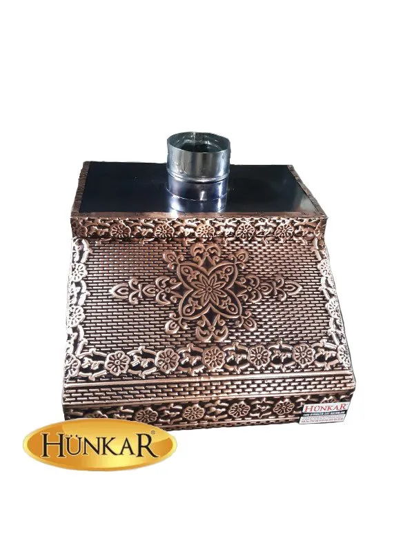 BAKIR İŞLEMELİ DUVAR TİPİ SET ÜSTÜ, MUTFAK TİPİ DAVLUMBAZ 