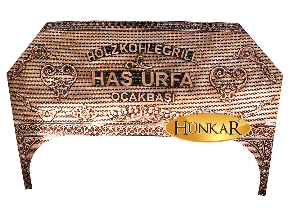 Ocakbaşı Üstü Bakır Giydirme Levha 
