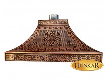 90*50*50 cm Bakır Davlumbaz