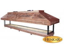 4 MT çift bacalı bakır ocakbaşı çift izalasyonlu
