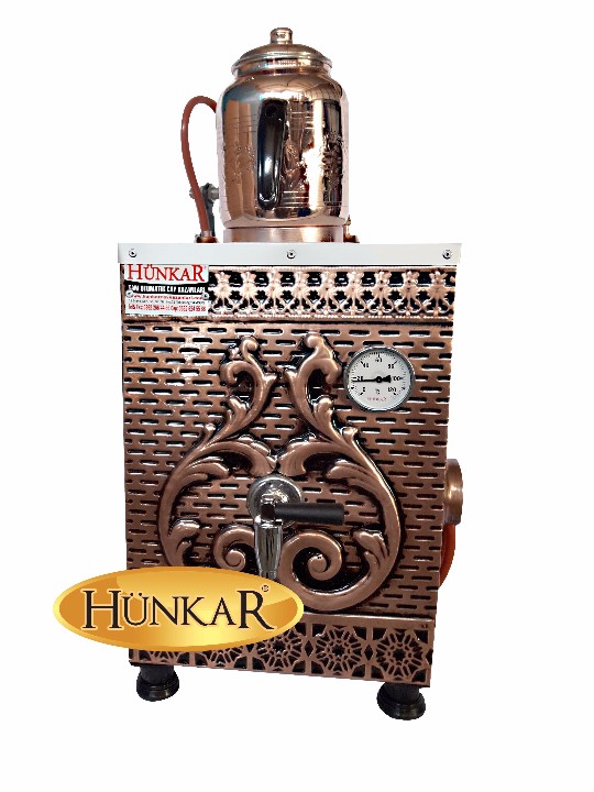 ELEKRİKLİ TEK DEMLİKLİ İZOLELİ SU OTOMATİKLİ BAKIR İŞLEMELİ