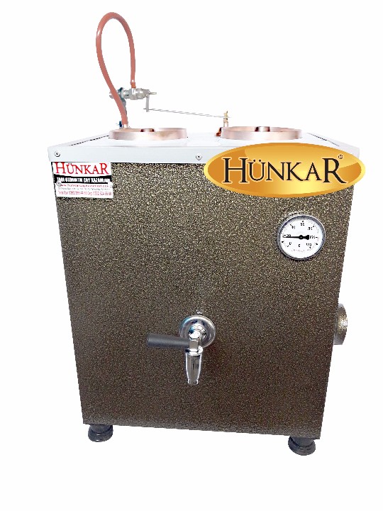 STATİK BOYALI ELEKTRİKLİ  İKİ DEMLİKLİ SU OTOMATİKLİ İZALASYONLU ÇAY KAZANI
