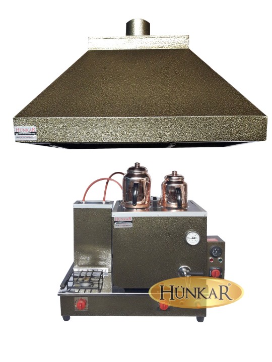 2 DEMLİKLİ STATİK BOYALI ELEKTRİKLİ VE TÜPLÜ EMNİYET VENTİLLİ TERMOKUPURLU DAVLUNBAZLI