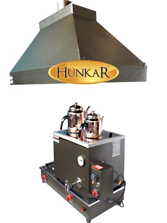 2 DEMLİKLİ STATİK BOYALI ELEKTRİKLİ VE TÜPLÜ EMNİYET VENTİLLİ TERMOKUPURLU DAVLUNBAZLI