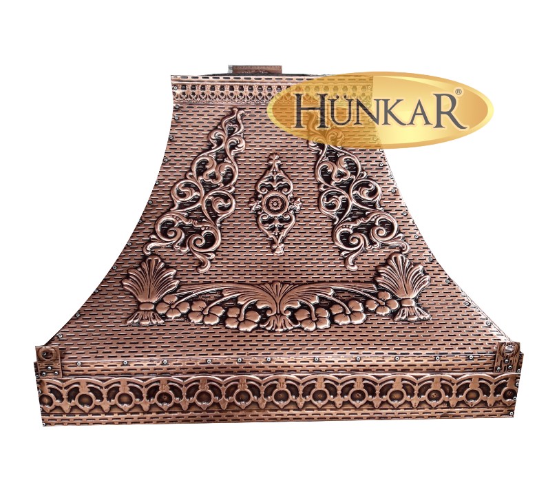 DAVLUMBAZ BAKIR İŞLEMELİ 200x80x50 cm YEMEK TEZGAHI ÜSTÜ