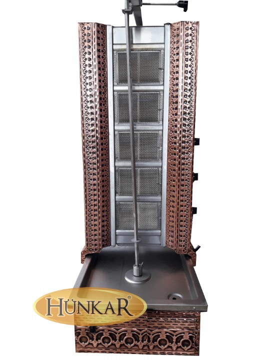 DÖNER TEZGAHI BAKIR İŞLEME VERNİKLİ ESKİTMELİ - YENİ DESEN