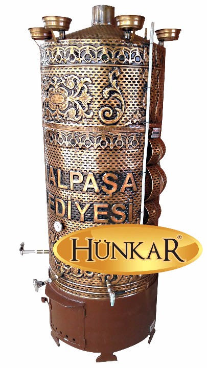 500 Litrelik Sobası Ateş Tuğlalı Odunlu Kömürlü