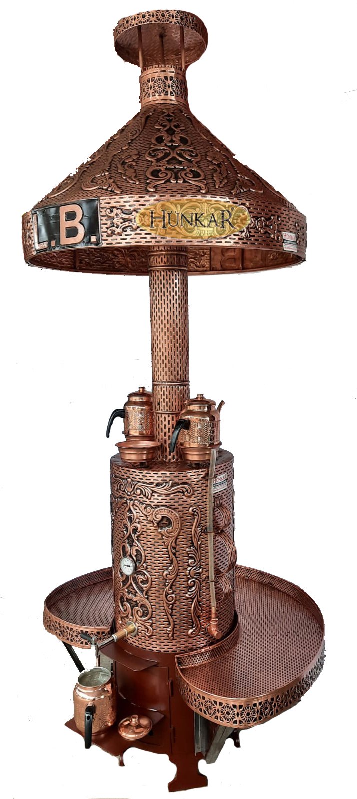 ODUNLU KÖMÜRLÜ YALITIMLI 60 LİTRELİK SEMAVER