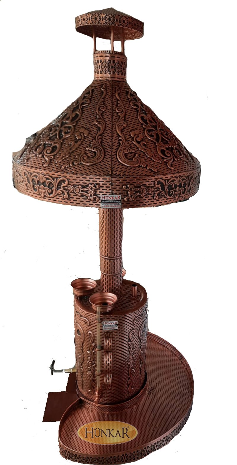 ODUNLU KÖMÜRLÜ YALITIMLI 60 LİTRELİK SEMAVER
