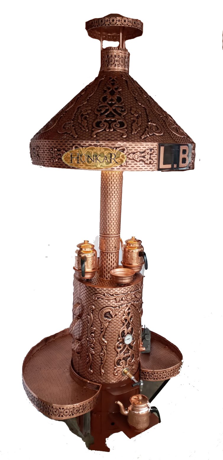 ODUNLU KÖMÜRLÜ YALITIMLI 60 LİTRELİK SEMAVER