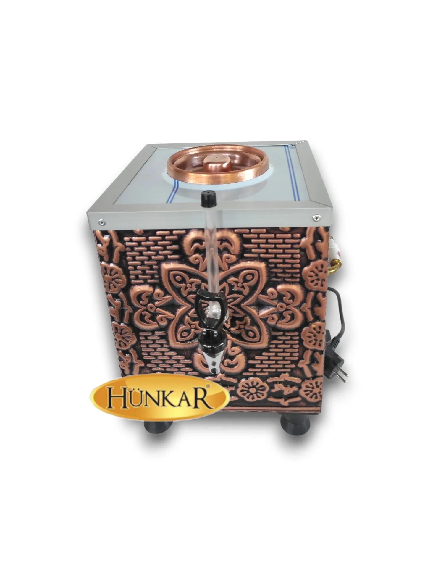 6 LİTRE İÇİ DIŞI BAKIR YALITIMLI MİNİ ÇAY KAZANI & ÇAYMATİK