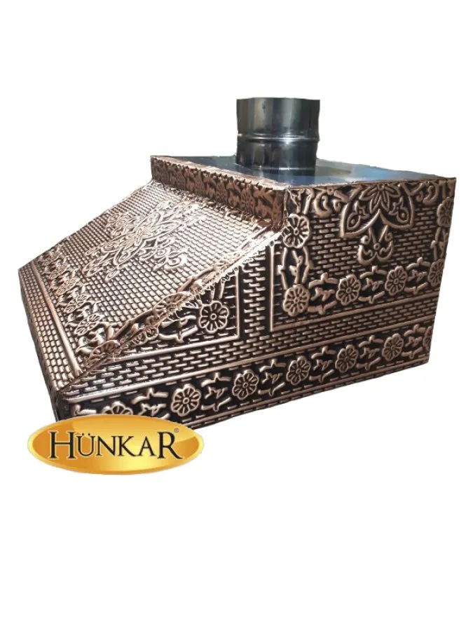 BAKIR İŞLEMELİ DUVAR TİPİ SET ÜSTÜ, MUTFAK TİPİ DAVLUMBAZ 