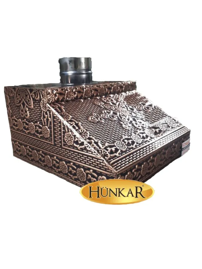 BAKIR İŞLEMELİ DUVAR TİPİ SET ÜSTÜ, MUTFAK TİPİ DAVLUMBAZ 