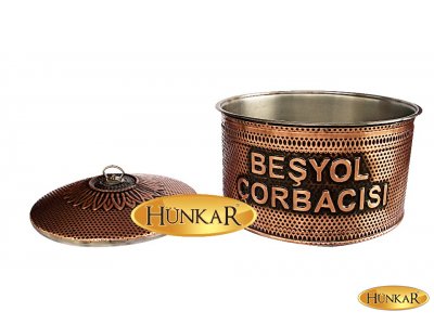 BAKIR GİYDİRME SERVİS TENCERESİ