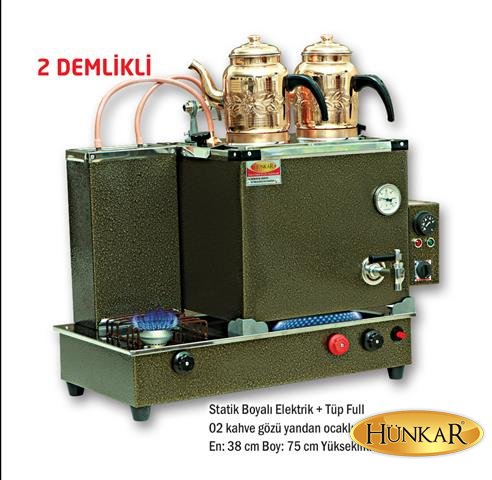 Boyalı Açılır 2 Demlikli