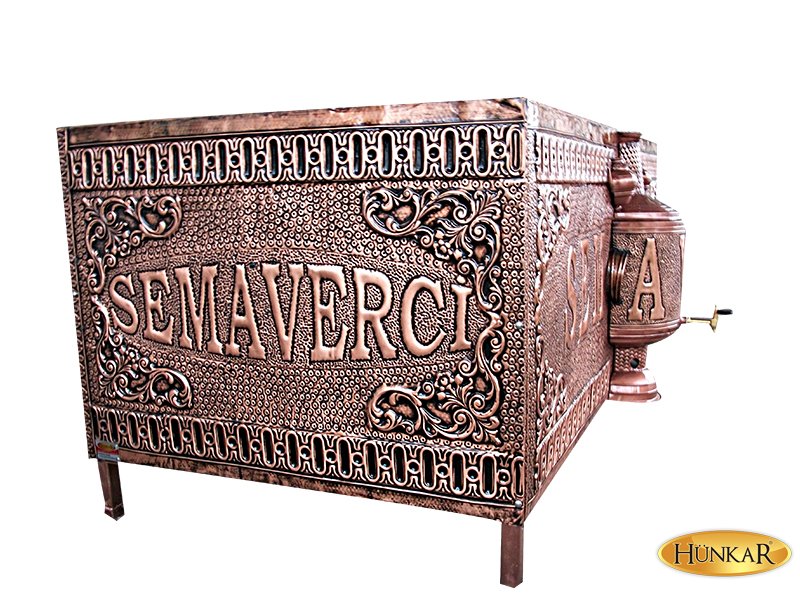 Semaverci - 2 bakır tezgah giydirme 
