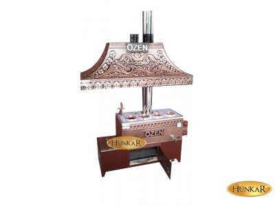 60 LİTRELİK BAKIR SEMAVER 4 DEMLİKLİ ODUNLU-KÖMÜRLÜ-ELEKTRİKLİ BAKIR İŞLEMELİ KUMDA KAHVELİ TUĞLALI UYUTMALI SU OTOMATİKLİ ÇAY KAZANI