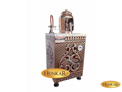 ELEKRİKLİ TEK DEMLİKLİ İZOLELİ SU OTOMATİKLİ BAKIR İŞLEMELİ