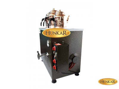 STATİK BOYALI ELEKTRİKLİ  ÜÇ DEMLİKLİ SU OTOMATİKLİ İZALASYONLU ÇAY KAZANI