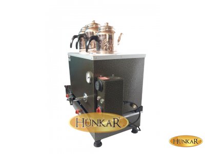 3 DEMLİKLİ STATİK BOYALI ELEKTRİKLİ VE TÜPLÜ EMNİYET VENTİLLİ TERMOKUPURLU DAVLUMBAZLI