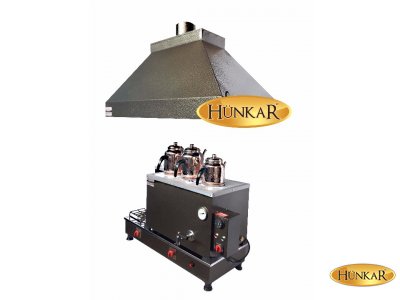 3 DEMLİKLİ STATİK BOYALI ELEKTRİKLİ VE TÜPLÜ EMNİYET VENTİLLİ TERMOKUPURLU DAVLUMBAZLI