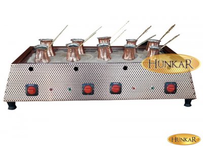 KUMDA KAHVE BAKIR İŞLEME ÇİFT REZİSTANSLI 90x45x22 cm 