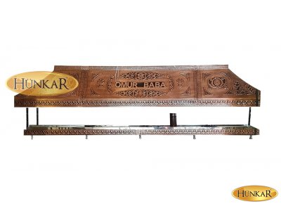 OCAKBAŞI 3 METRE BAKIR İŞLEMELİ ÇİFT CİDARLI YALITIMLI YARIM IZGARALI
