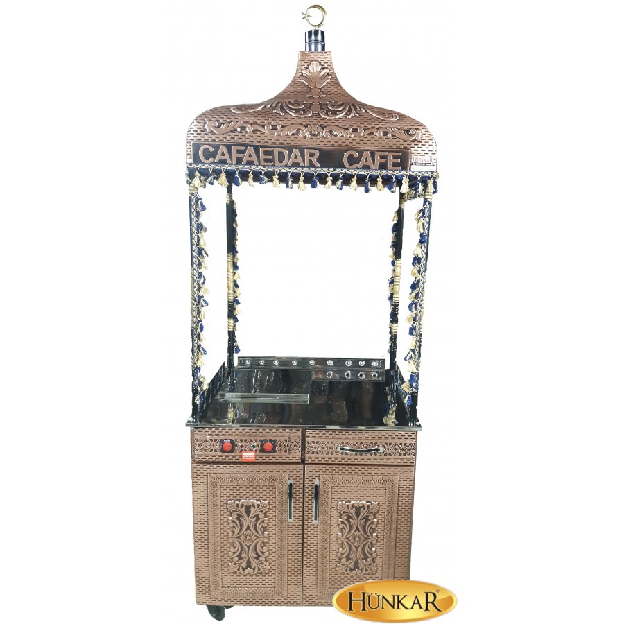 ARABALI KUMDA KAHVELİ BAKIR KAHVECİ GÜZELİ