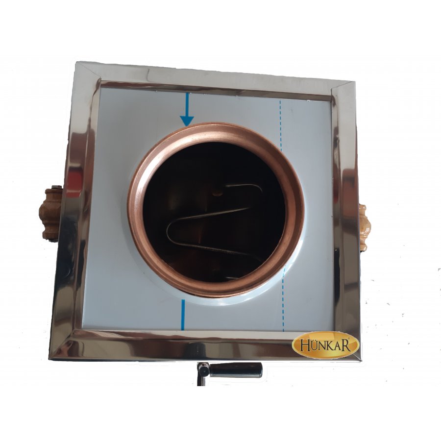 6 LİTRELİK ELEKTRİKLİ YALITIMLI MİNİ BAKIR SEMAVER- ÇAYMATİK