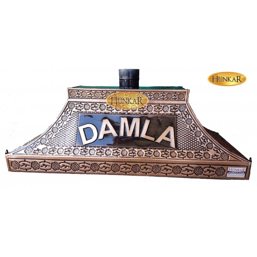 DAVLUMBAZ 90x50x50 cm BAKIR İŞLEMELİ