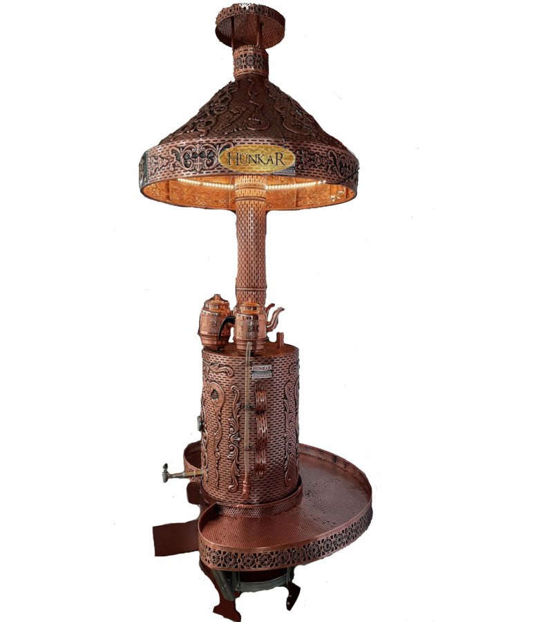 ODUNLU KÖMÜRLÜ YALITIMLI 60 LİTRELİK SEMAVER