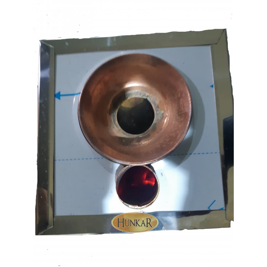 KÖMÜRLÜ - JELLİ YALITIMLI 3 LİTRE BAKIR SEMAVER 