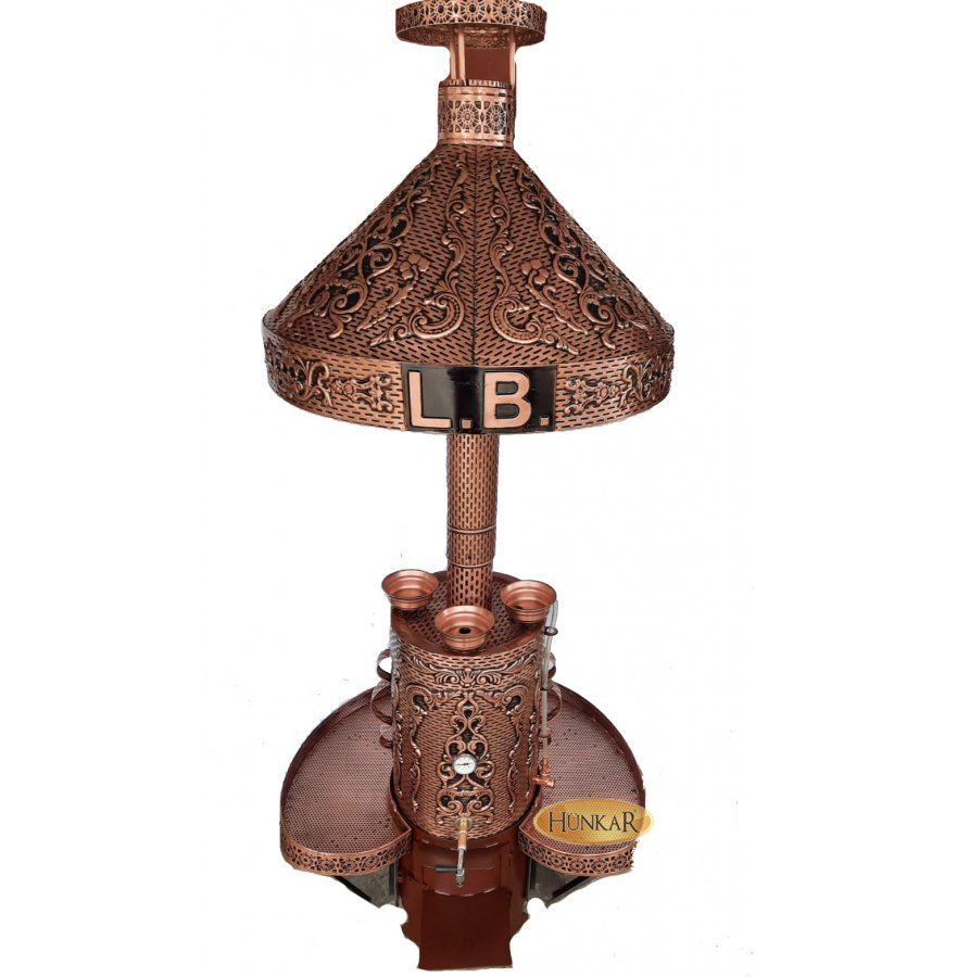 ODUNLU KÖMÜRLÜ YALITIMLI 60 LİTRELİK SEMAVER