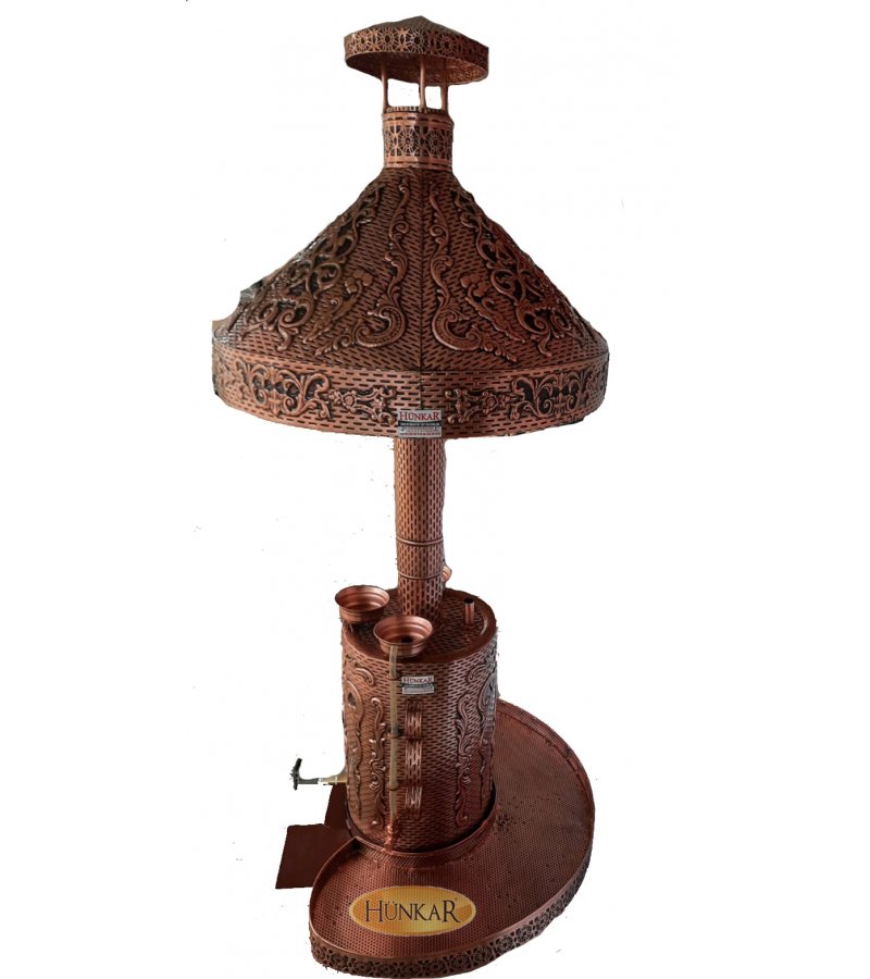 ODUNLU KÖMÜRLÜ YALITIMLI 60 LİTRELİK SEMAVER