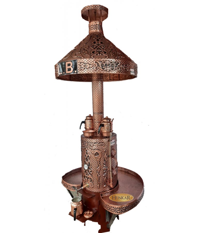 ODUNLU KÖMÜRLÜ YALITIMLI 60 LİTRELİK SEMAVER