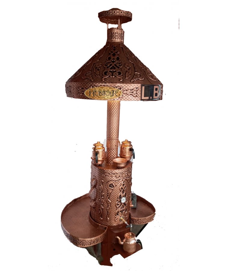 ODUNLU KÖMÜRLÜ YALITIMLI 60 LİTRELİK SEMAVER