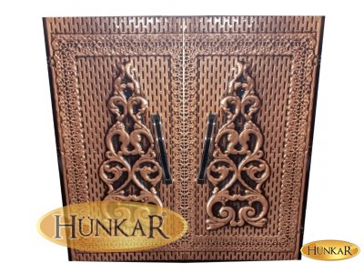 ŞÖMİNE KAPAĞI BAKIR GİYDİRME ÖZEL SİPARİŞ