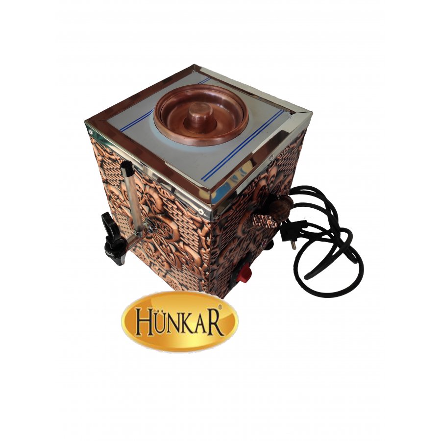 ELEKTRİKLİ BAKIR YALITIMLI 6 LİTRELİK BÜRO TİPİ MİNİ SEMAVER
