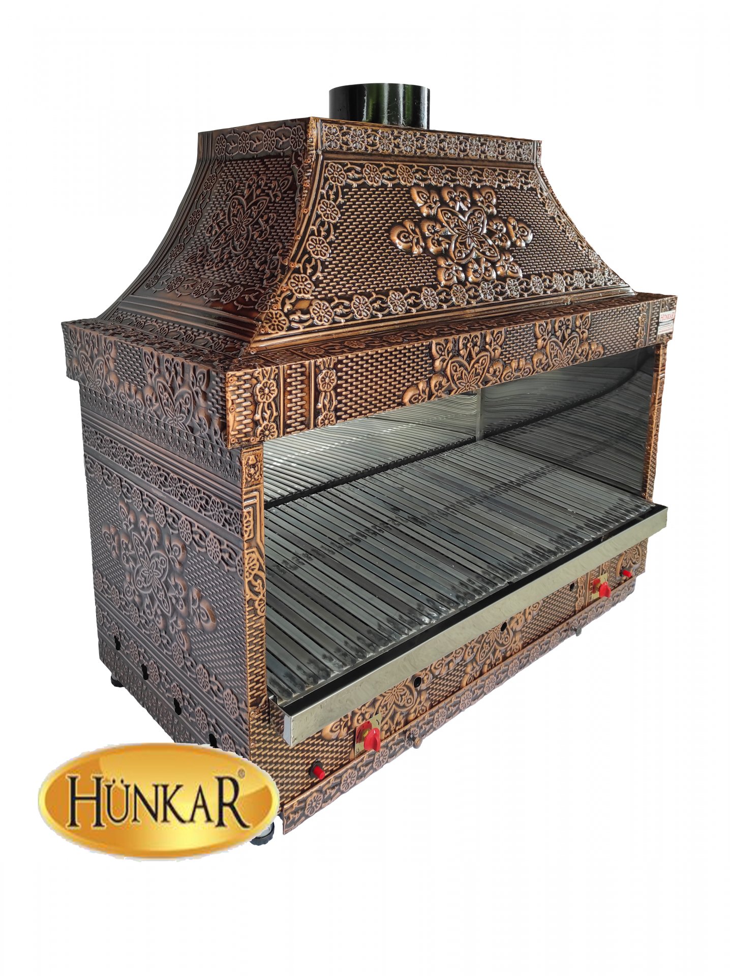 120*125*55 ÖLÇÜLERİNDE TÜPLÜ FULL İZOLASYONLU BAKIR İŞLEMELİ IZGARA 