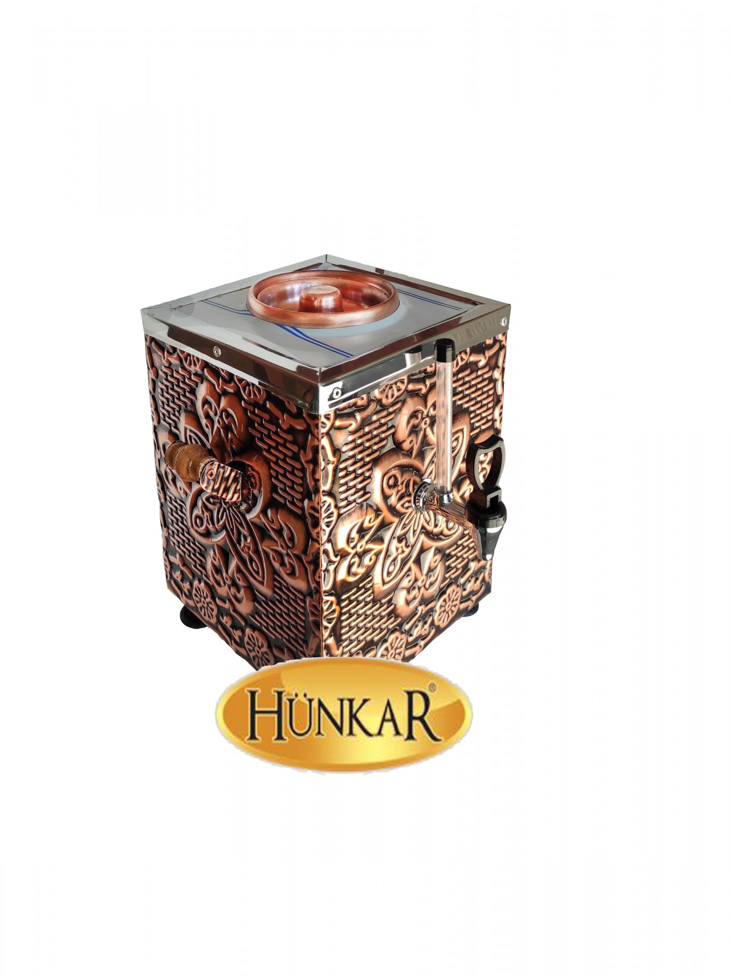 ELEKTRİKLİ BAKIR YALITIMLI 6 LİTRELİK BÜRO TİPİ MİNİ SEMAVER