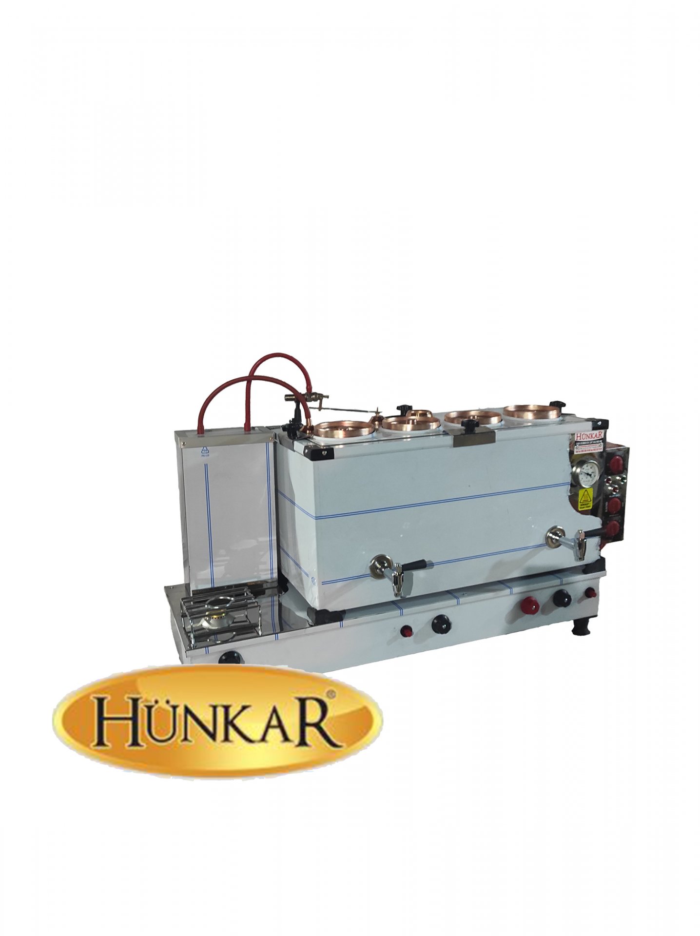 4LÜ AÇILIR DIŞ KROM İÇ BAKIR 60 LT TAM OTOMATİK ÇAY KAZANI 